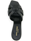 SAINT LAURENT Tribute Heel Mule 650986 DWE00 1000 133032969 [P]