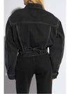 SAINT LAURENT 80er Jahre kurze Jeansjacke 780231 Y07TE 3962 133033047 [P]