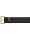 Saint Laurent Monogram Square Buckle Belt 133033102 [P]