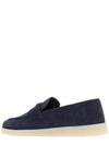 Prada Triangle Logo Suede Loafers 133039267 [P]