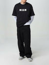 MSGM コットン カーゴ パンツ 3640MP14X 247105 99 133039911 [P]