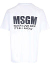 MSGM ロゴプリントTシャツ 133039956 [P]