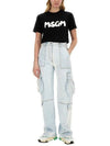 MSGM クラウドロゴ半袖Tシャツ 133040111 [P]