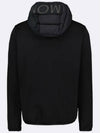 Moncler Logo Patch Hooded Zip-Up 133041686 [P]