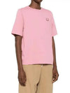 MAISON KITSUNE Bold Fox Head Patch Komfort T-Shirt 133042738 [P]