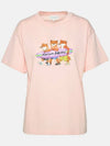MAISON KITSUNE Surf Fox Relax T-Shirt 133042766 [P]