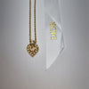 DIOR ロゴハートフックストーンネックレス(最上級ネックレス) 503-75 133042905 [P]
