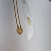 DIOR ロゴハートフックストーンネックレス(最上級ネックレス) 503-75 133042905 [P]
