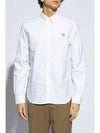 MAISON KITSUNE Mini Fox Kopf Klassisches BD Hemd MM00413WC2010 P100 133042968 [P]
