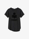 ISABEL MARANT リネン ロゴ Tシャツ 133043641 [P]