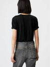 ISABEL MARANT リネン ロゴ Tシャツ 133043641 [P]