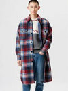 ISABEL MARANT チェックコート MA0070HA A1D20H BURD 133043677 [P]