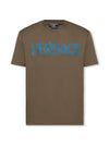Versace Silhouette Logo T-Shirt 1006974 1A04949 1GH80 133044231 [P]