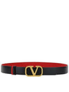 VALENTINO V Logo Signatur Wendegürtel 40MM 133044471 [P]