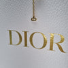 Dior CD Logo Half Heartstone Necklace (Premium Necklace) 503-82 133044718 [P]
