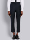 THOM BROWNE Klassische Passform RWB Tab Super 120 Twill Wolle Backstrap Hose 133044843 [P]