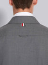 THOM BROWNE 4バーストライププレーンウィービングウールスナップボタンシャツ型ジャケット MJO055A 06146 035 133045296 [P]