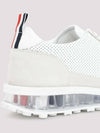Thom Browne Calf Leather Clear Sole Tech Runner FFD120B 05584 100 133045429 [P]