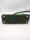 FENDI Peekaboo Schultertasche Stoff Grün (8BN290) 133046090 [P]