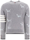 THOM BROWNE Intarsia Rundhals-Pullover MKA490A Y1002 055 133071796 [P]