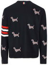 THOM BROWNE Woll 4 Bar Relaxed Pullover MKA490B Y1002 415 133071805 [P]