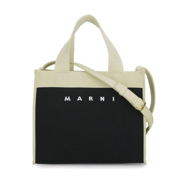 MARNI Jacquard kleine Tote/Schultertasche SHMP0083A0 P4602 ZO197 44452133