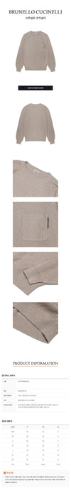 BRUNELLO CUCINELLI Damen Baumwollstrick M19717600P-C059 57368454 [P]