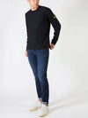 STONE ISLAND 574B9 Slub Wolle Nylon Crewneck Strick Regular Fit Slub Strick 7915574B9 V0029 133075251 [P]