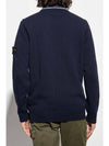 Stone Island Lambswool Crewneck Knit Regular Fit Sweater 508A3 A0020 133075344 [P]