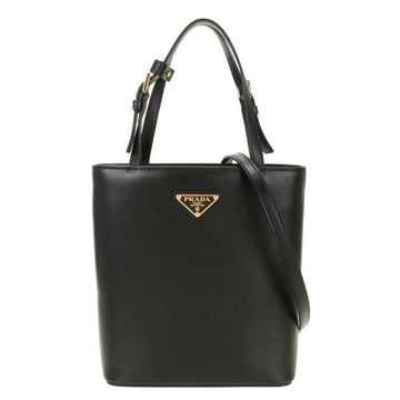 PRADA Leder Eimer Tasche / 1BA401 2AIX F0002 V OOO 76083508