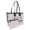 Burberry Label Print Cotton Medium London Tote Bag / 8063121 1 45269831 [P]
