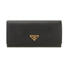 Prada Saffiano Triangle Flap Long Wallet stamp: 1MH132 QHH F0002 43320524 [P]
