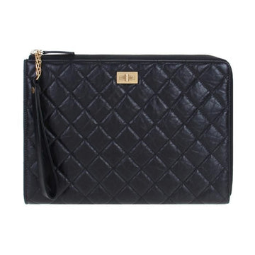 CHANEL 2.55 Case Clutch - Schwarz / AP0004 Y04634 C3906 33392974