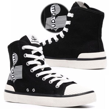 ISABEL MARANT Hohe Sneaker mit Logo BK0190 00M018S 01BK 160060666 [P]
