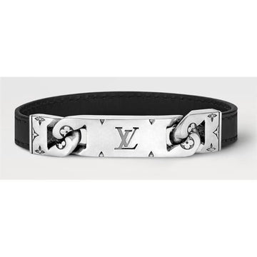 LOUIS VUITTON Monogram Tide Up Bracelet M8825 133101075 [P]