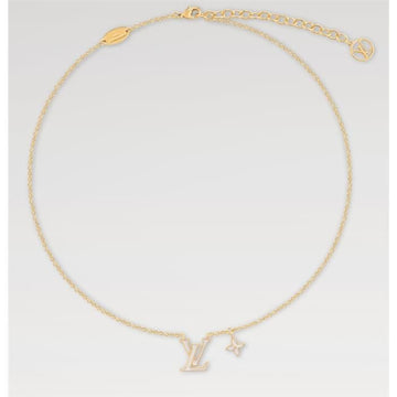 LOUIS VUITTON Iconic Enamel Necklace 133101183 [P]