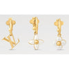 Louis Vuitton Floralogram Earrings 133101219 [P]