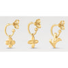 Louis Vuitton Floralogram Earrings 133101219 [P]