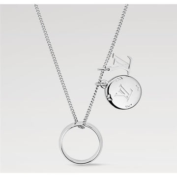 Louis Vuitton Men's Monogram Chams Necklace M62485 133101322 [P]