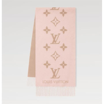Louis Vuitton Reykjavik Scarf Beige Rose M78908 133101366 [P]
