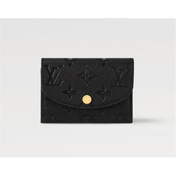 LOUIS VUITTON Rosalie Coin Purse Black M81455 133101503 [P]