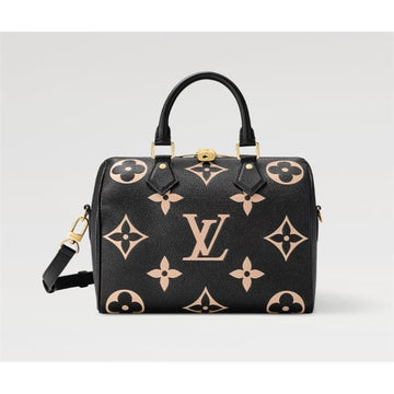 LOUIS VUITTON Speedy Bandoulière 25 Bi-Color M58947 133101558 [P]