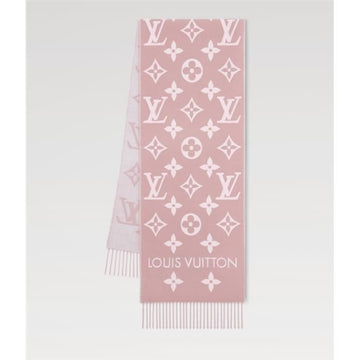 Louis Vuitton Essential Scarf Beige Rose M77854 stamp 133101577 [P]