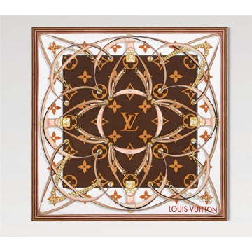 Louis Vuitton Ultimate Monogram Square 90 Scarf M77639 133101597 [P]