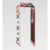 LOUIS VUITTON Ultimate Monogram BB Bandou M76676 / Scarf 133101598 [P]