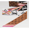 LOUIS VUITTON Ultimate Monogram BB Bandou M76676 / Scarf 133101598 [P]