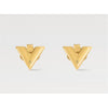 Louis Vuitton Essential V Stud Earrings M68153 133101608 [P]