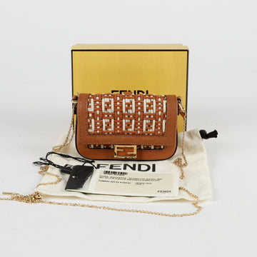 FENDI Nanobucket Charm Crossbody Bag 7AR844 132694261