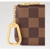 Louis Vuitton Key Pouch Damier Ébène N62658 133101699 [P]