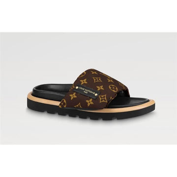 Louis Vuitton Full Pillow Flat Comfort Mule 1AAEB / Women's Slippers 133101748 [P]